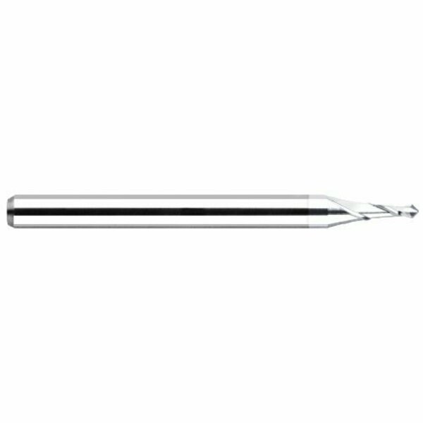 Harvey Tool 0.0300 in. Drill dia x 0.0900 in. Flute Length, 90° Carbide Spot Drill, 2 Flutes, TiB2 Coated 11430-C8